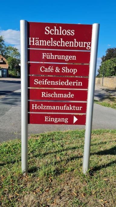 Schoene Ferienwohnung T&N Im Weserbergland Emmerthal エクステリア 写真
