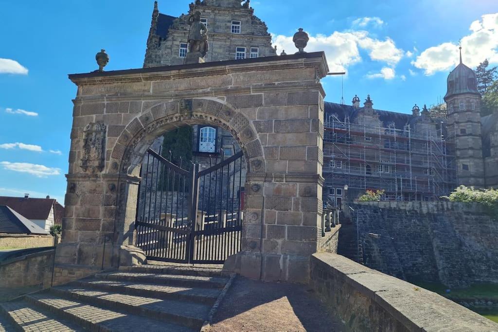 Schoene Ferienwohnung T&N Im Weserbergland Emmerthal エクステリア 写真